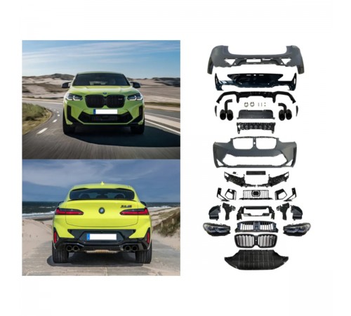 BMW X4M G02 apdailos komplektas skirtas atnaujint į LCI BMW X4 G02 (2021+)